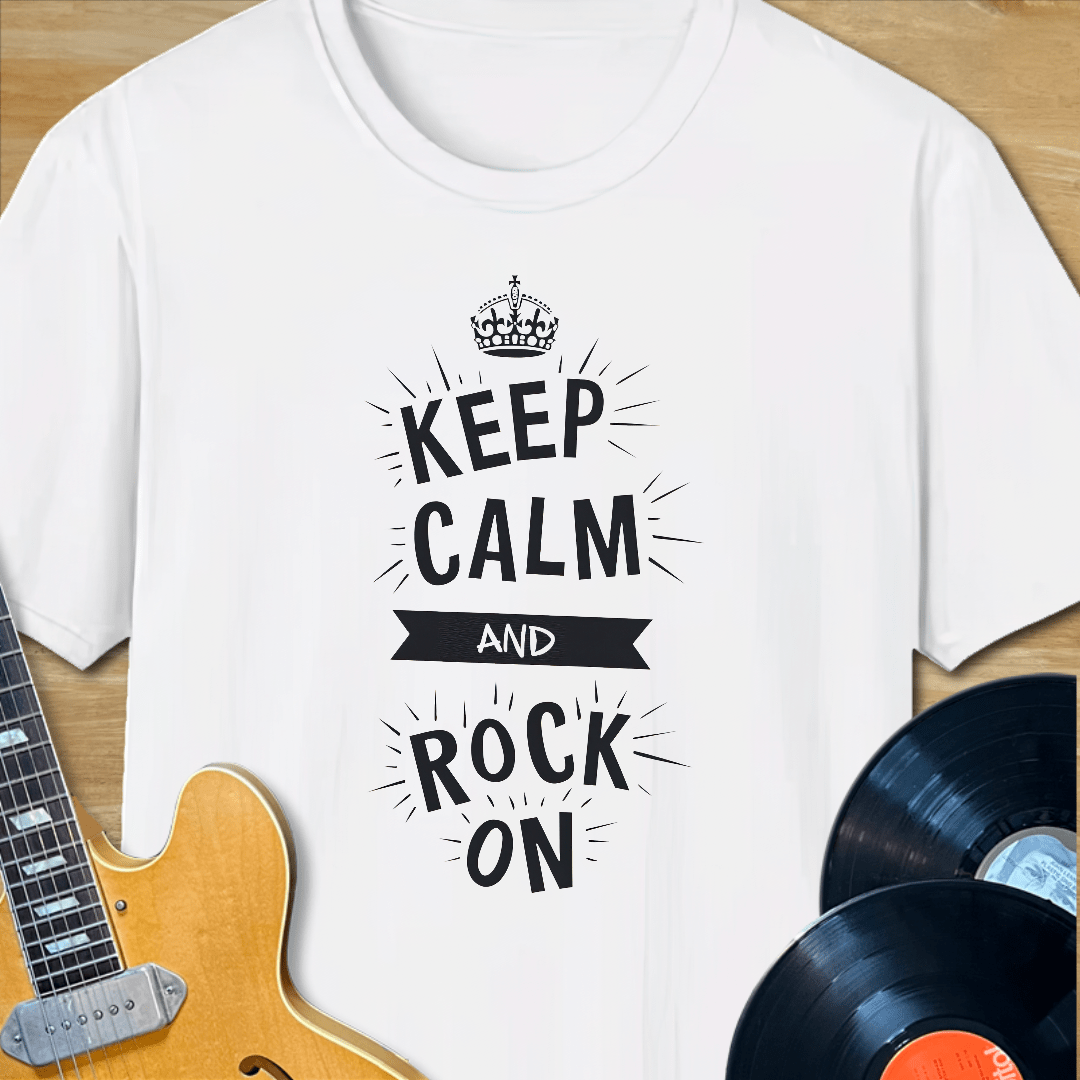 Keep Calm and Rock On T-Shirt