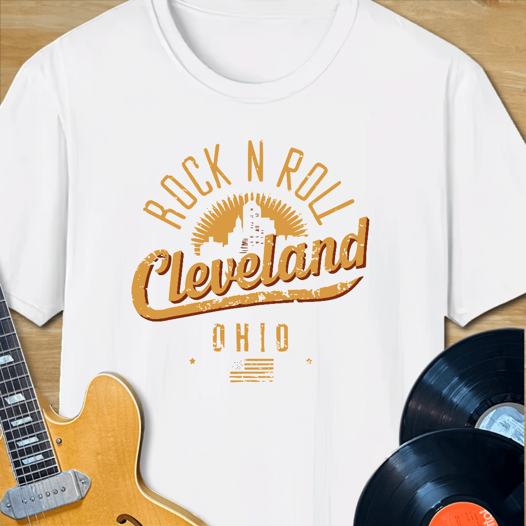 Rock n Roll Cleveland Ohio T-Shirt