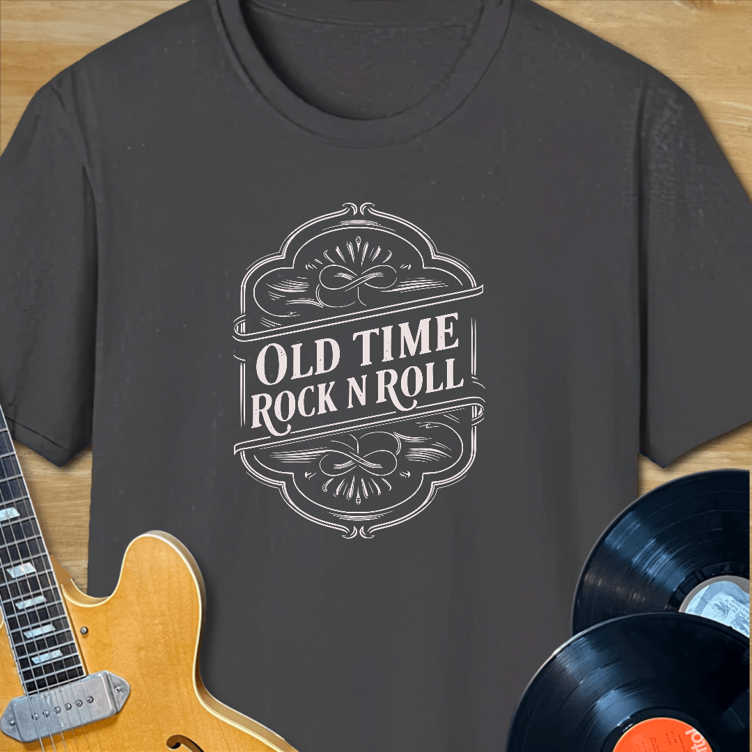 Old Time Rock n Roll Label T-Shirt