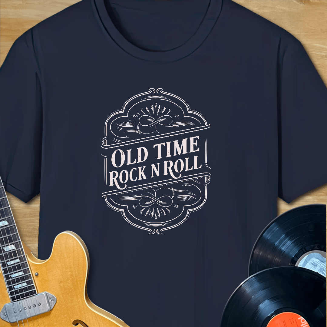 Old Time Rock n Roll Label T-Shirt