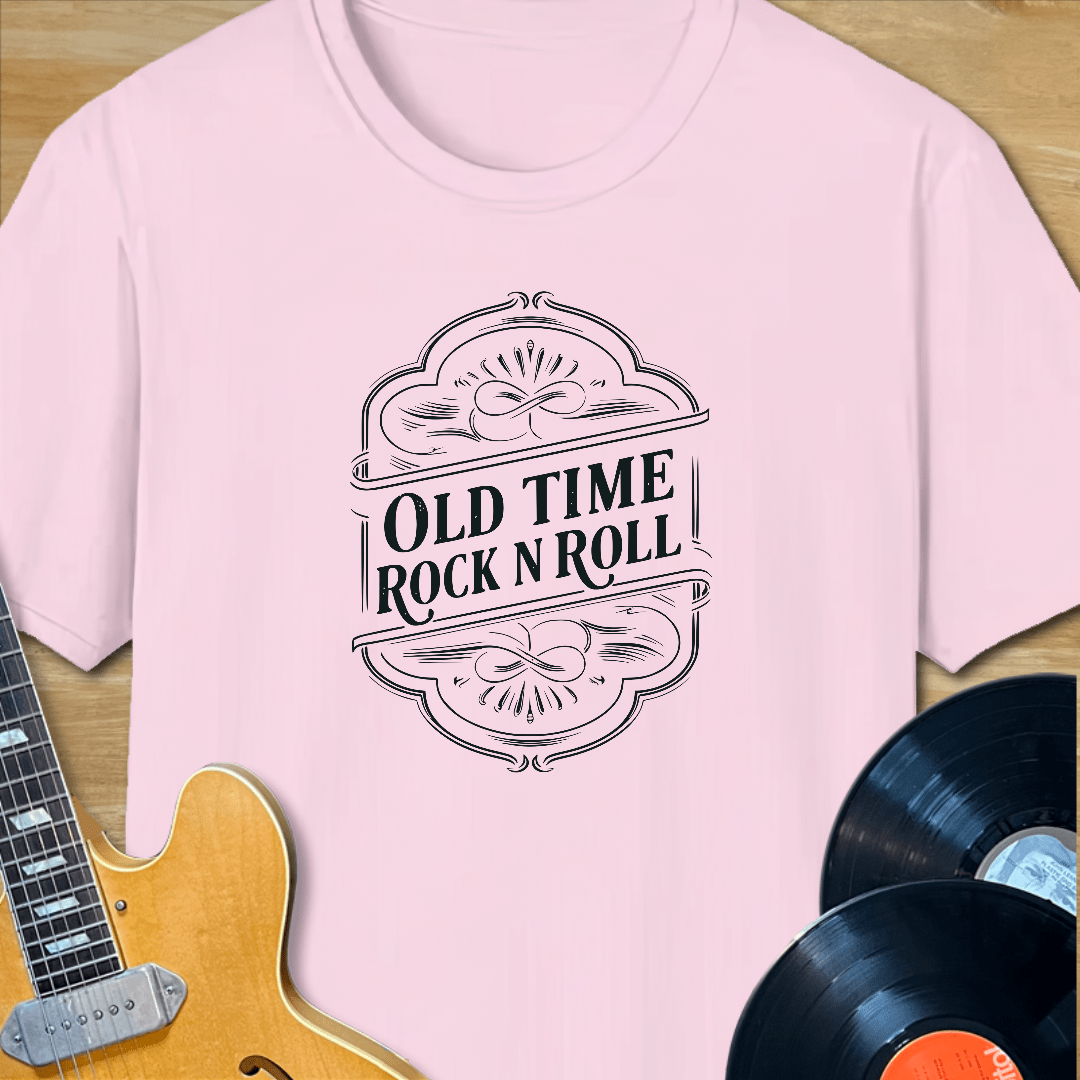 Old Time Rock n Roll Label T-Shirt