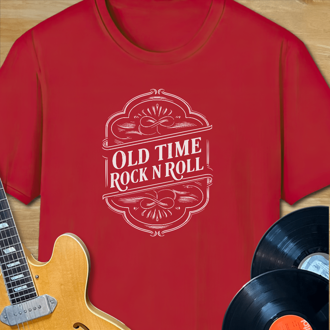 Old Time Rock n Roll Label T-Shirt