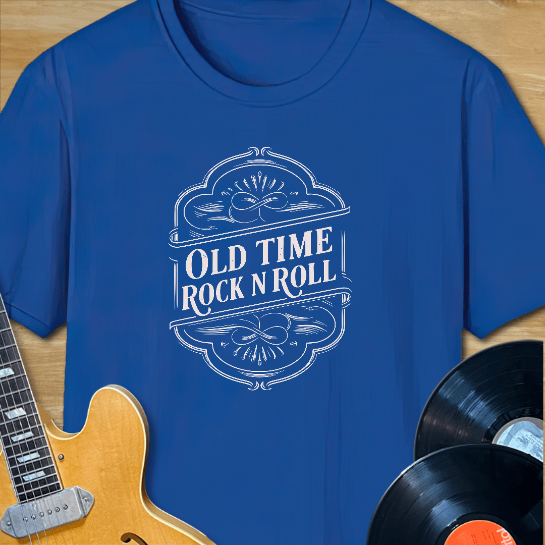 Old Time Rock n Roll Label T-Shirt