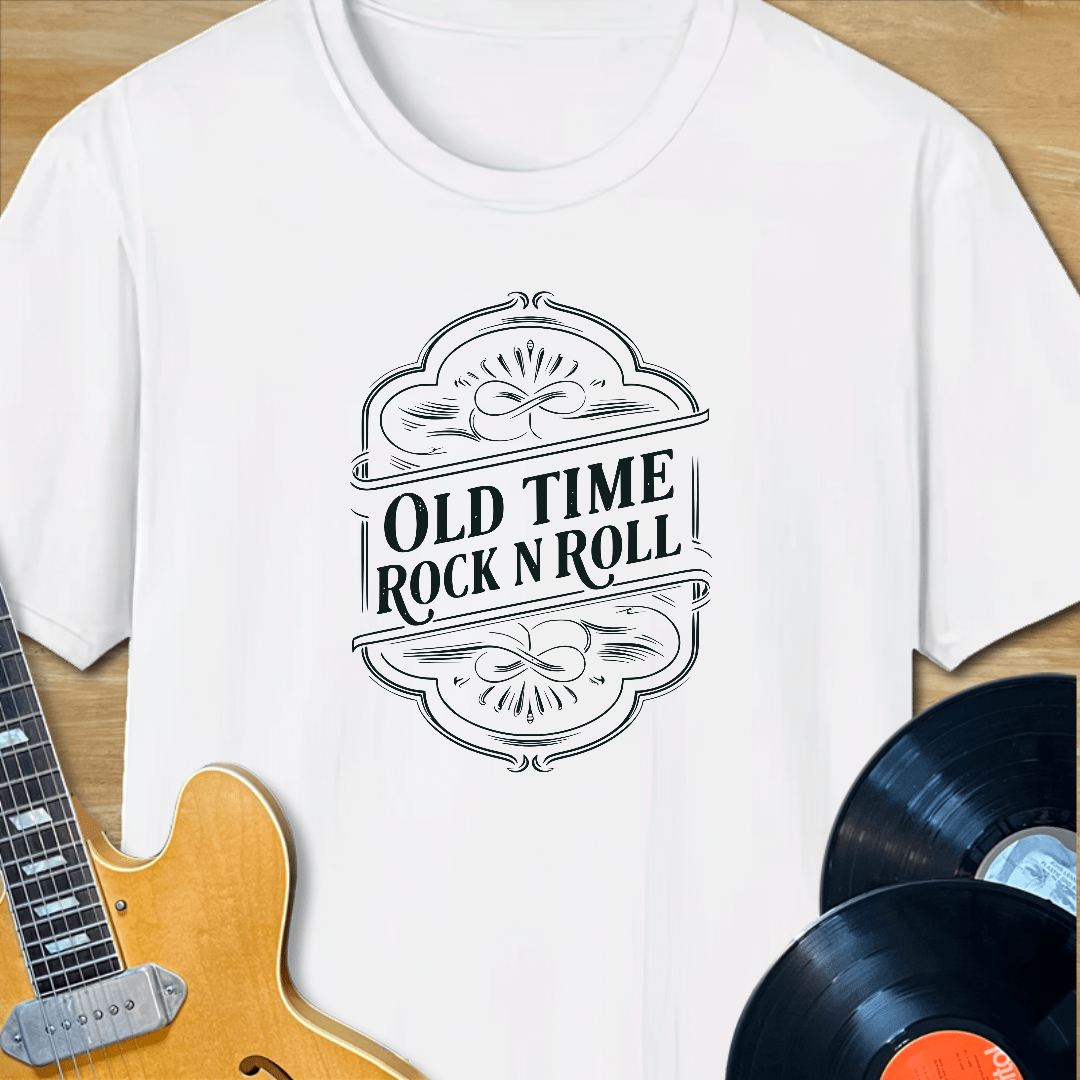 Old Time Rock n Roll Label T-Shirt