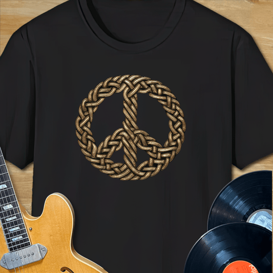 Celtic Knot Peace Sign T-Shirt