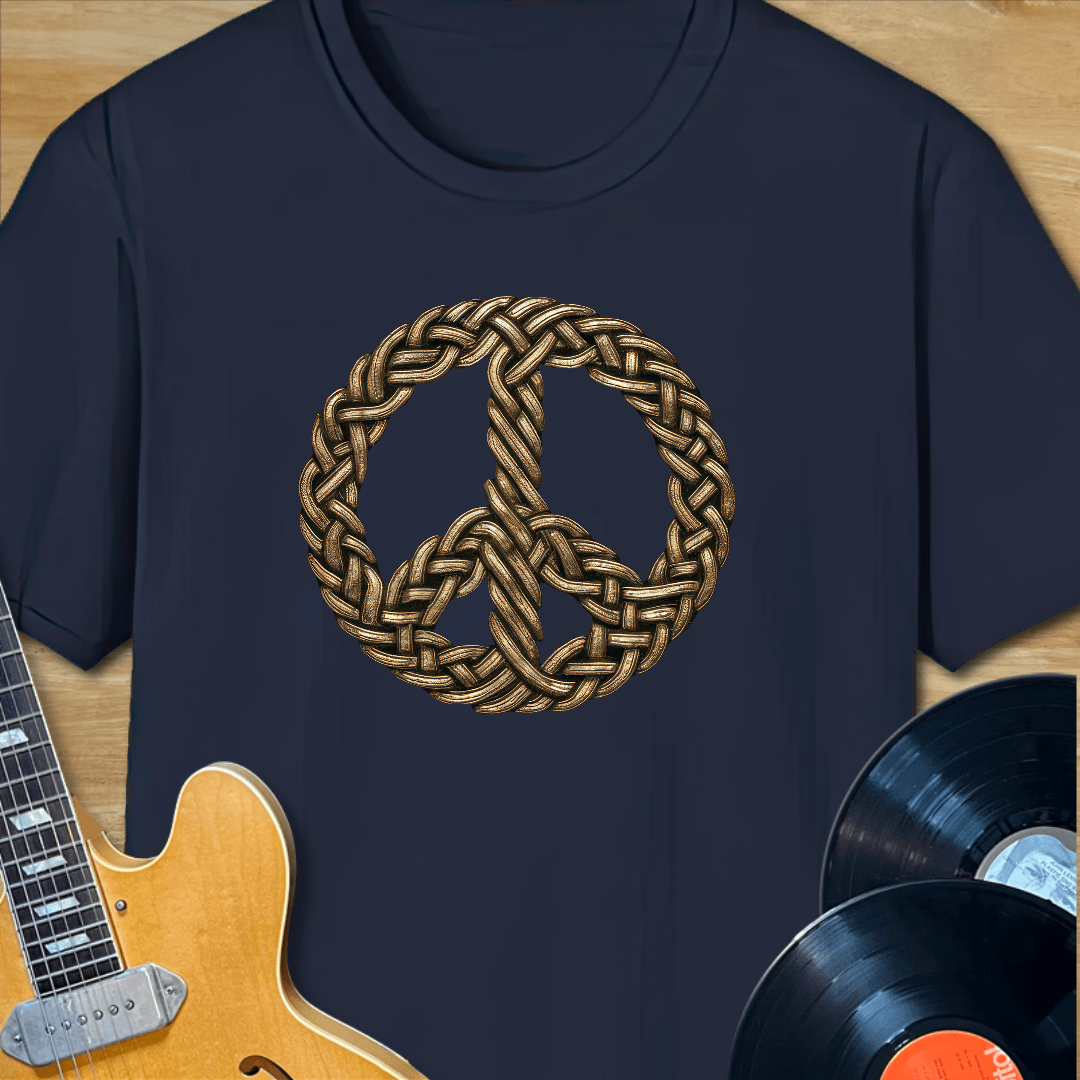 Celtic Knot Peace Sign T-Shirt