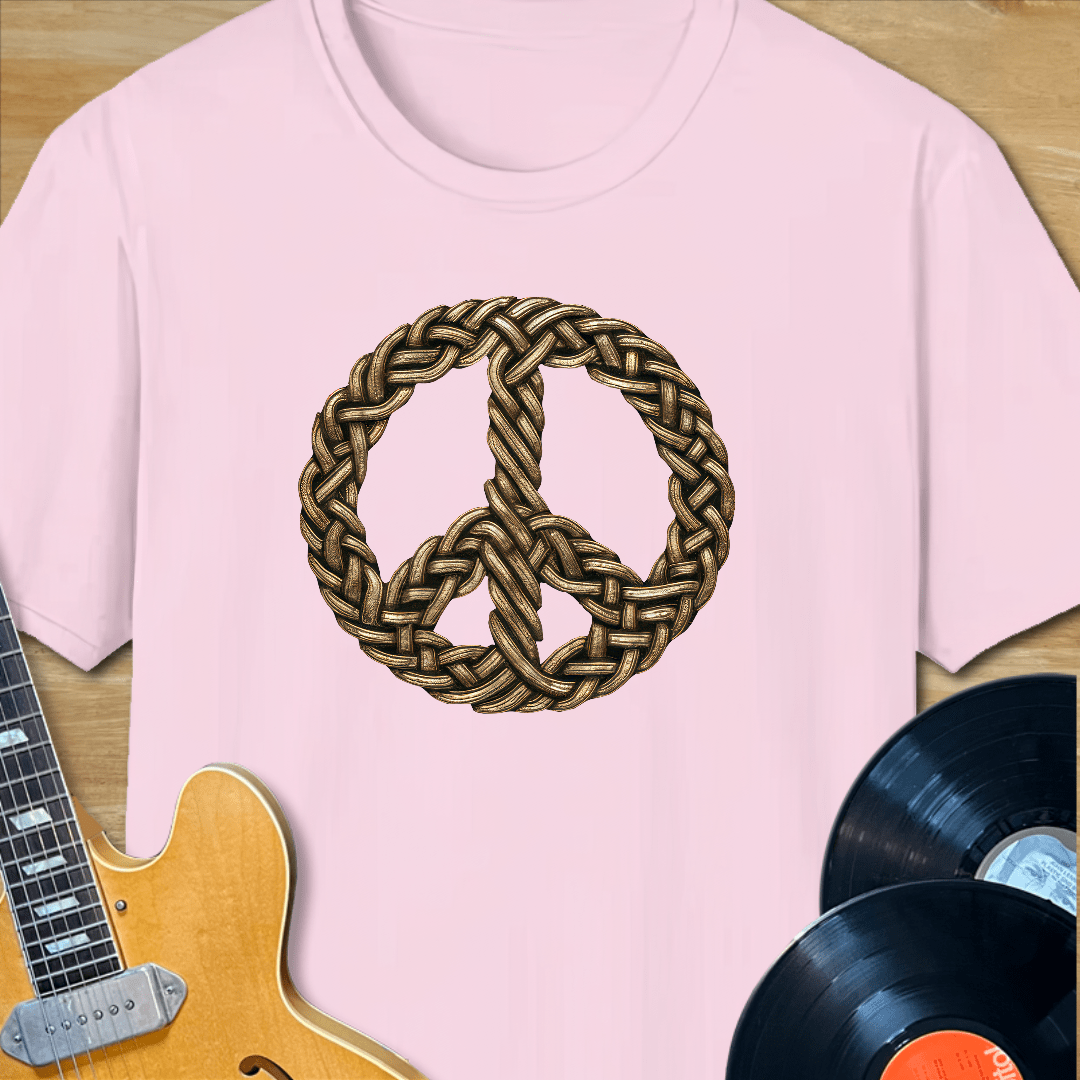 Celtic Knot Peace Sign T-Shirt