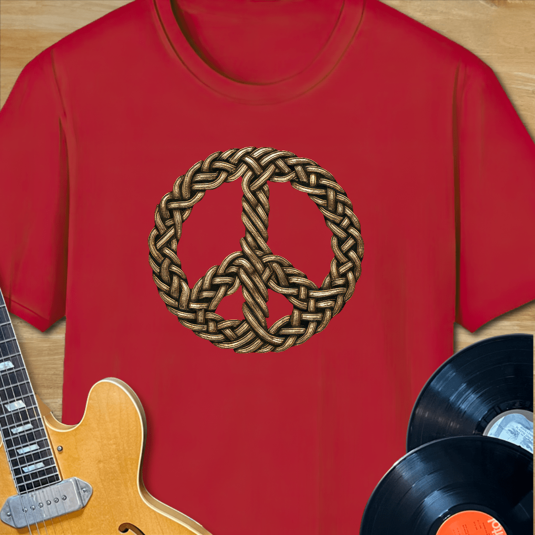 Celtic Knot Peace Sign T-Shirt