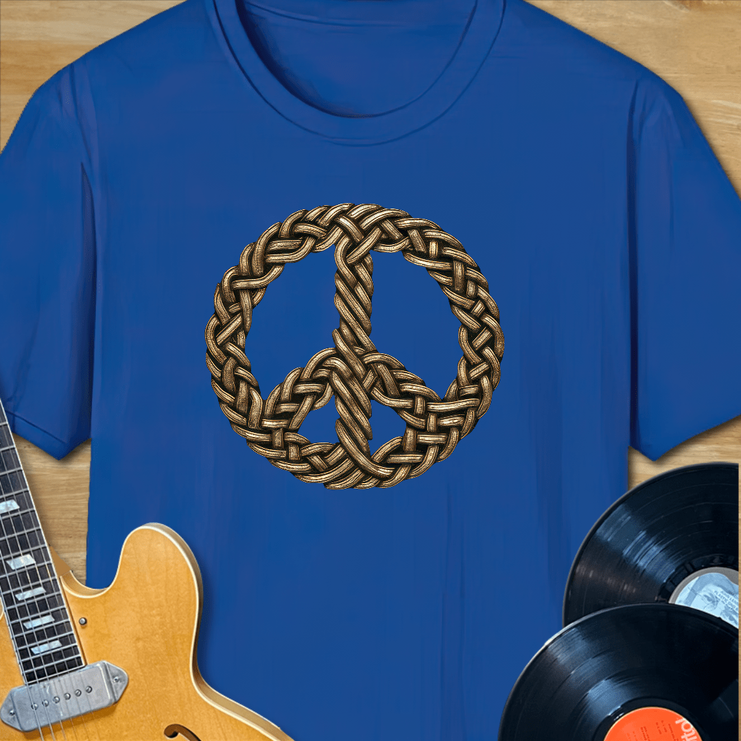 Celtic Knot Peace Sign T-Shirt