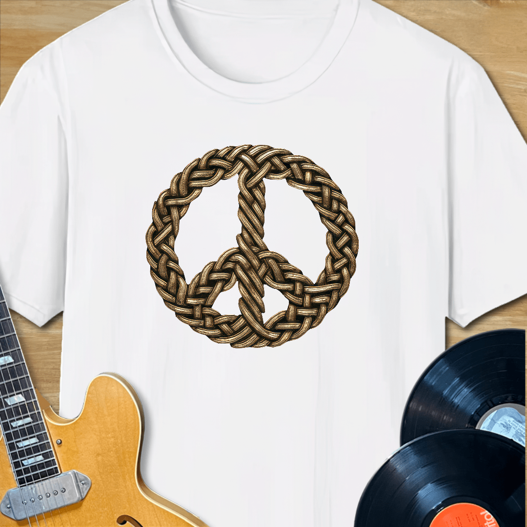 Celtic Knot Peace Sign T-Shirt