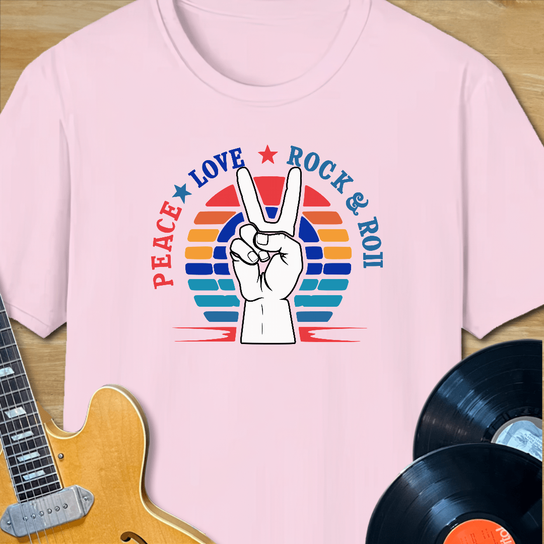 Peace Love Rock & Roll T-Shirt