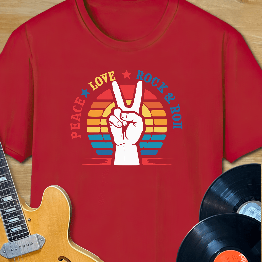 Peace Love Rock & Roll T-Shirt