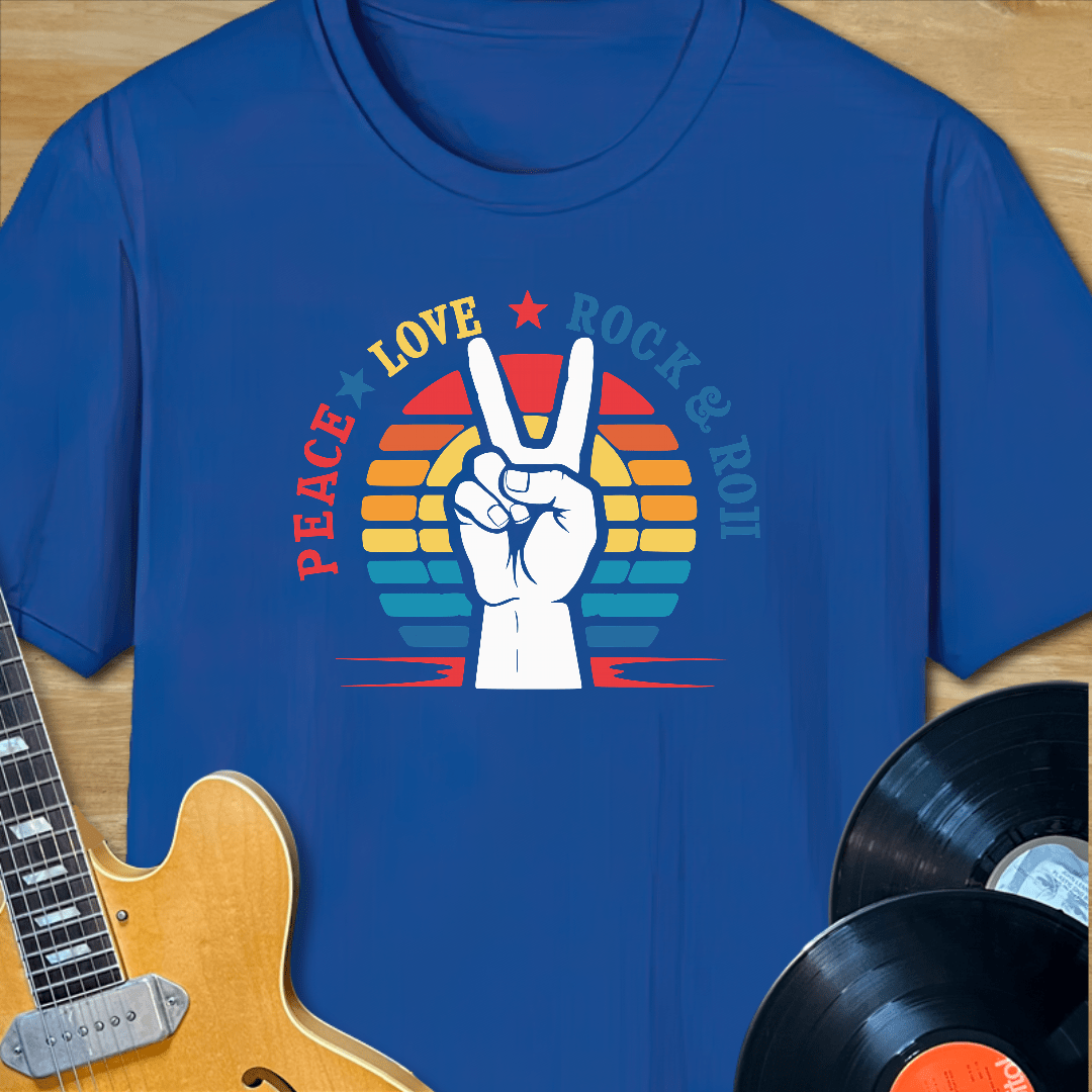 Peace Love Rock & Roll T-Shirt