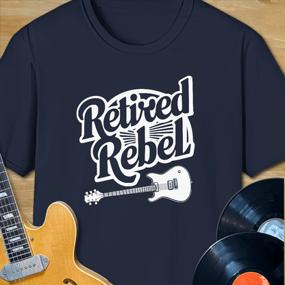 Retired Rebel Electric Guitar T-Shirt