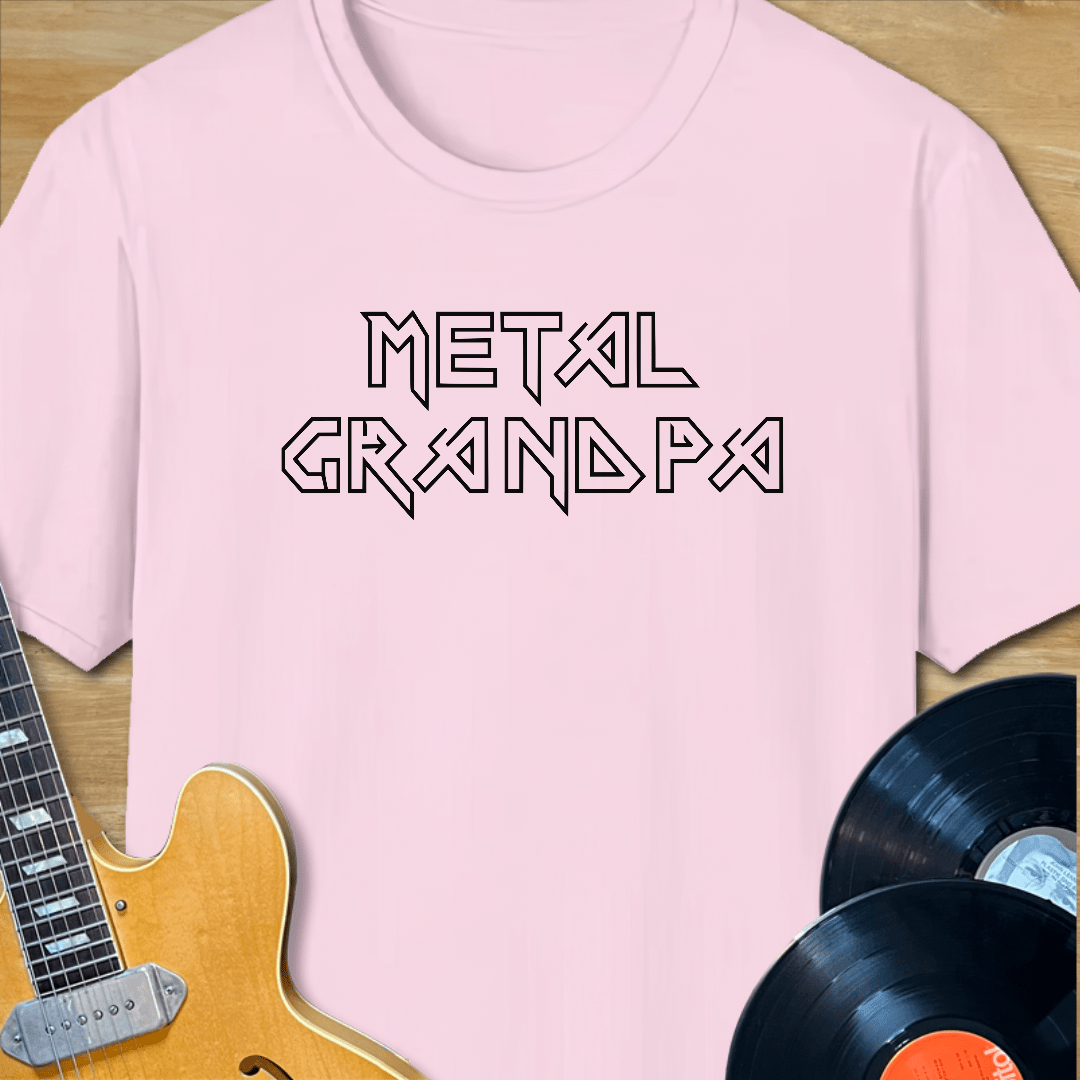 Metal Grandpa T-Shirt