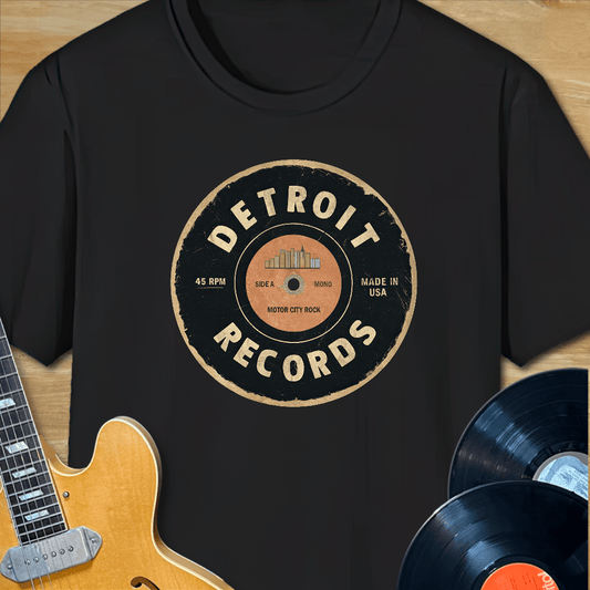 Detroit Records Label T-Shirt