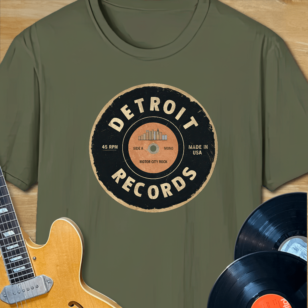 Detroit Records Label T-Shirt