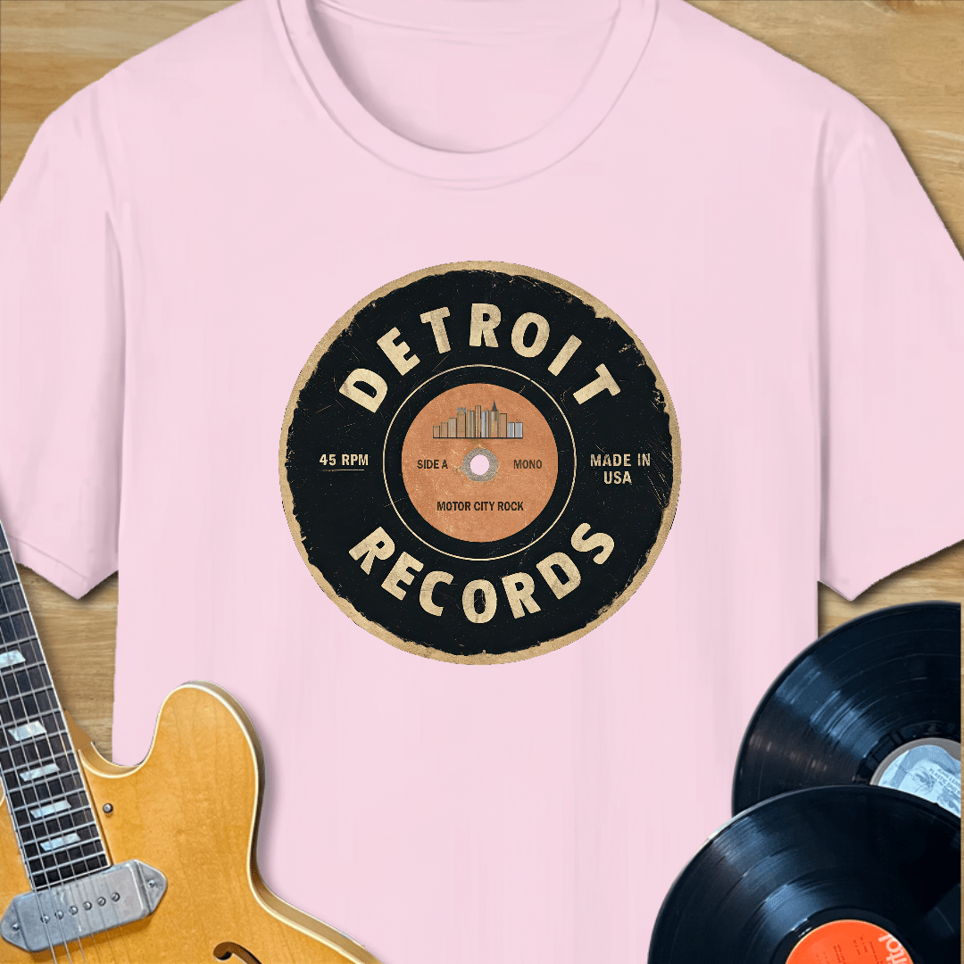 Detroit Records Label T-Shirt