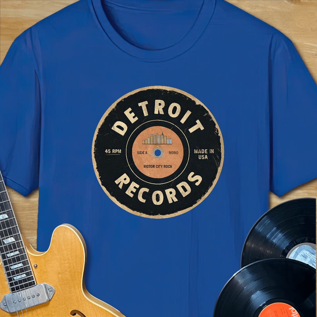 Detroit Records Label T-Shirt