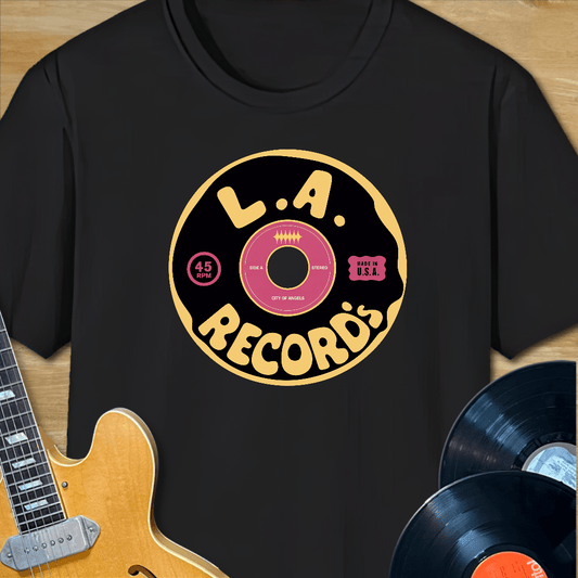 L.A. Records Label T-Shirt