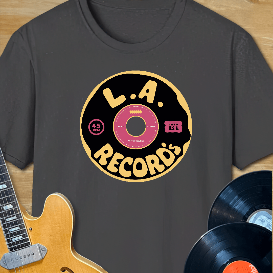 L.A. Records Label T-Shirt