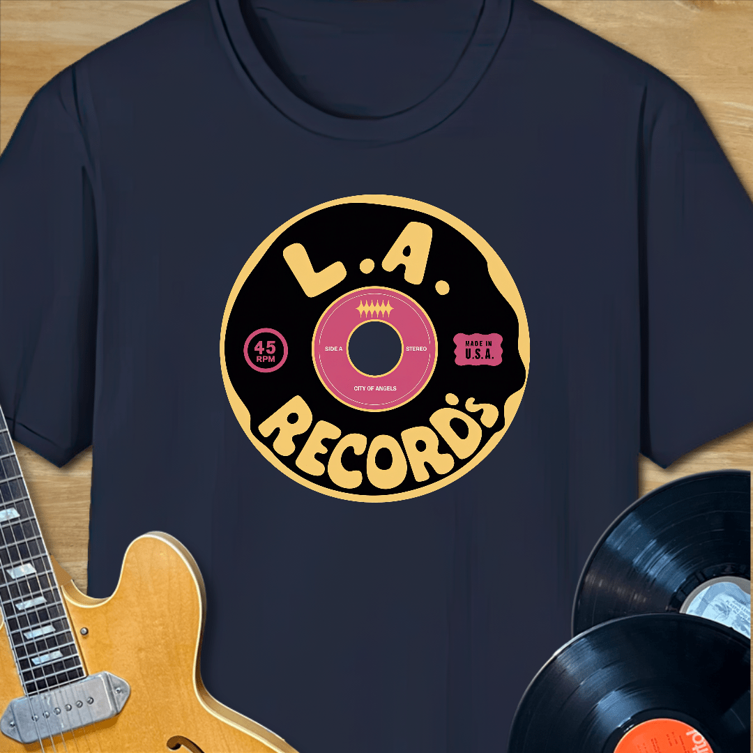 L.A. Records Label T-Shirt