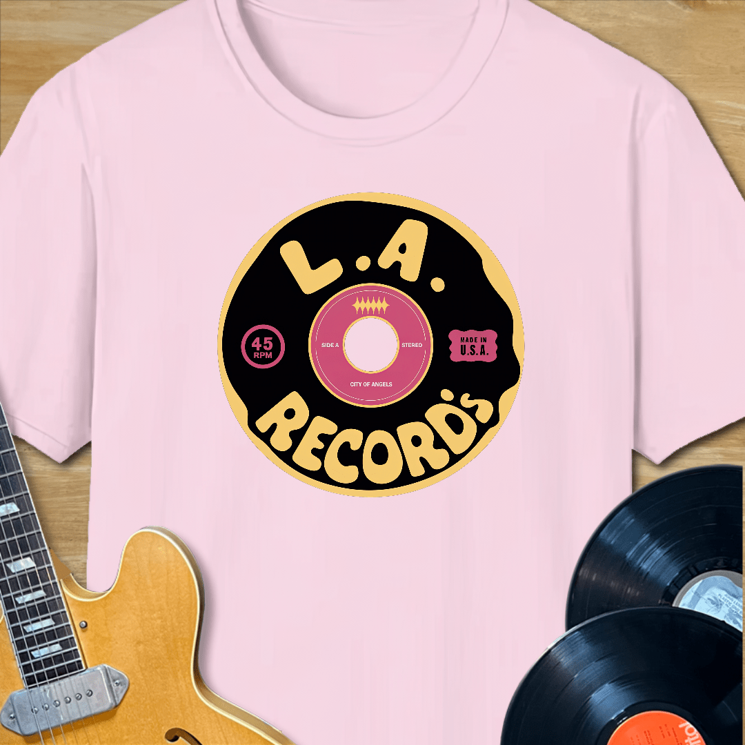 L.A. Records Label T-Shirt