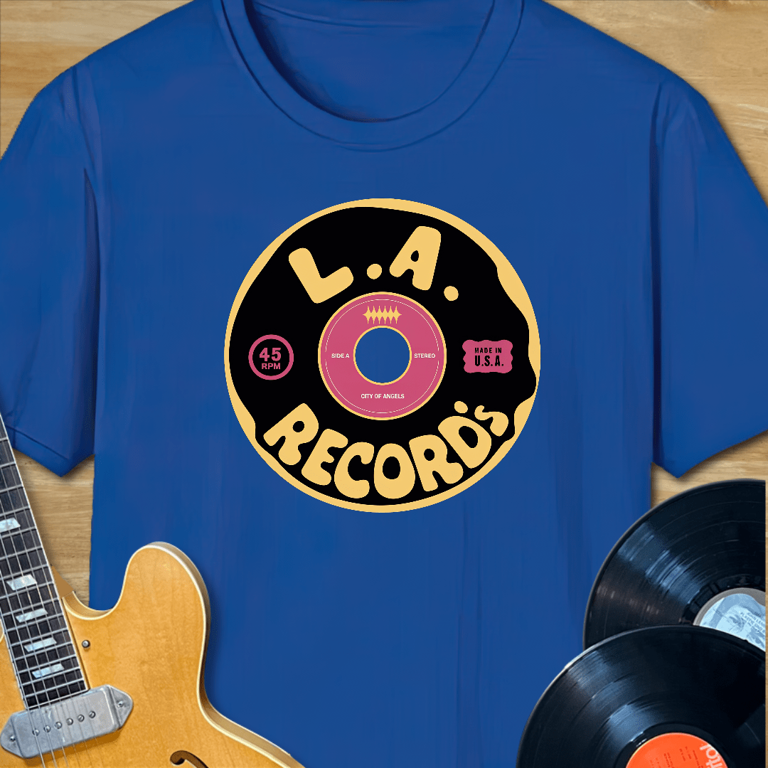 L.A. Records Label T-Shirt