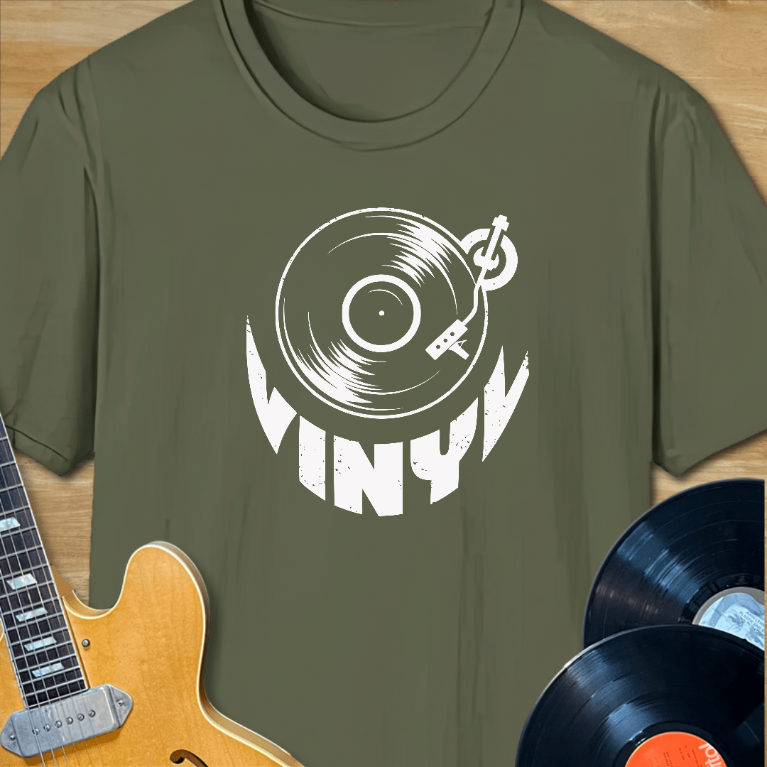 Vinyl Record Player T-Shirt