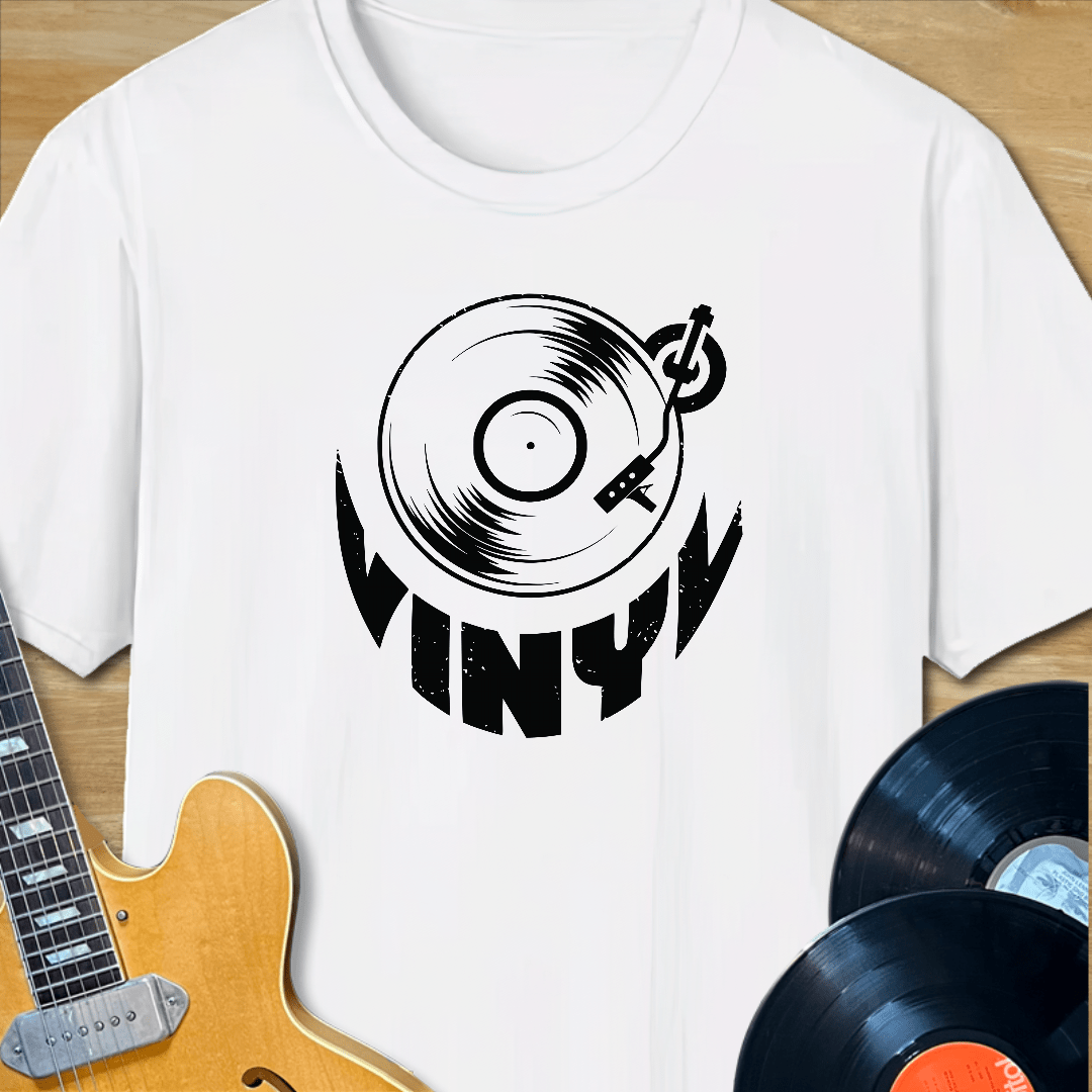 Vinyl Record Player T-Shirt