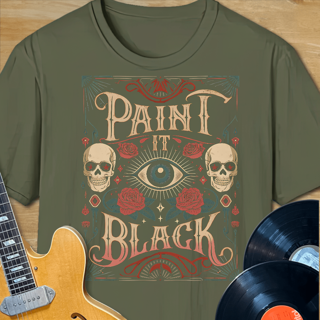 Black Paint T-Shirt