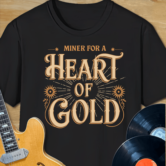 Gold Heart T-Shirt