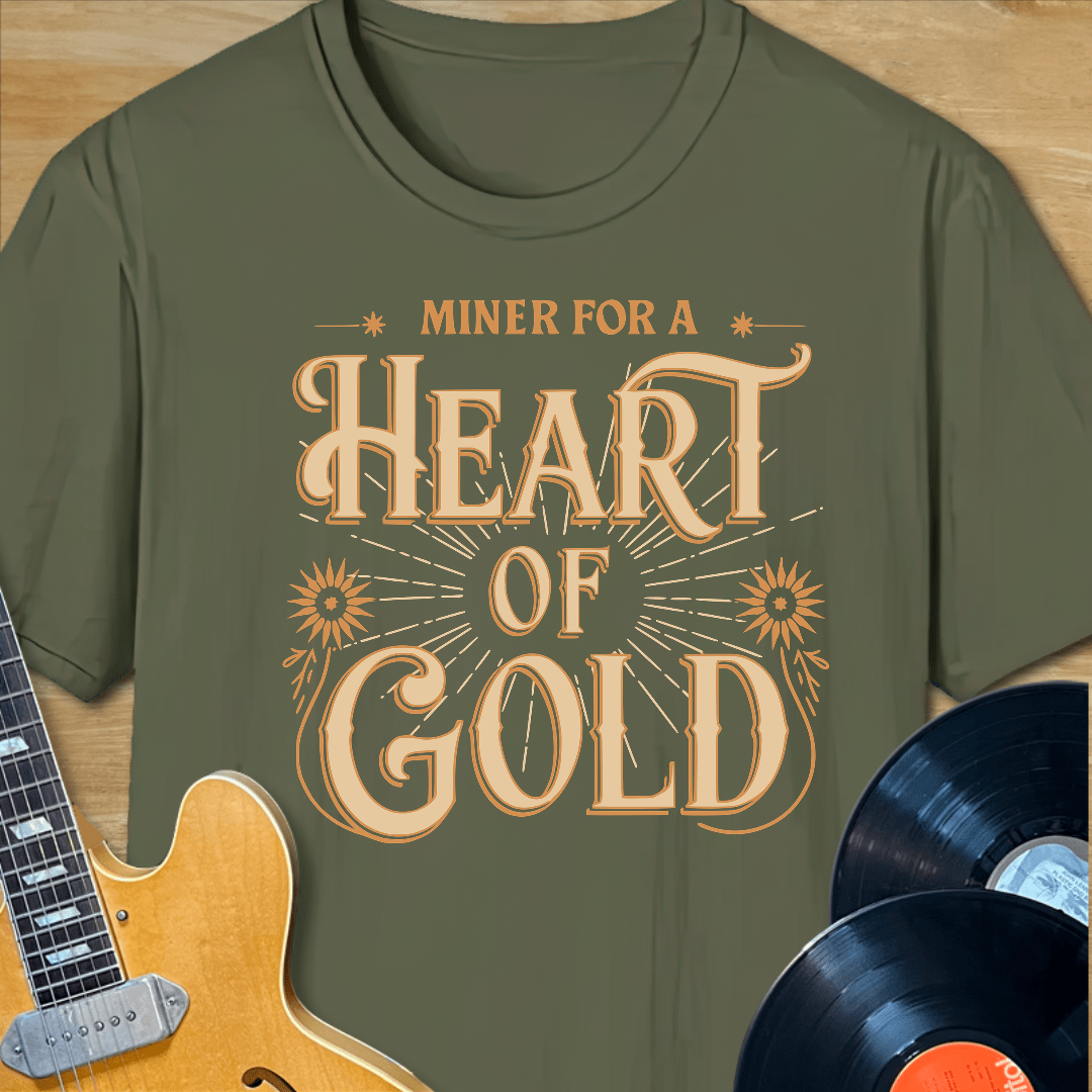 Gold Heart T-Shirt