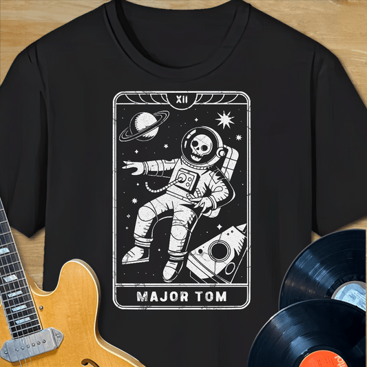 Skull Astronaut Tarot T-Shirt