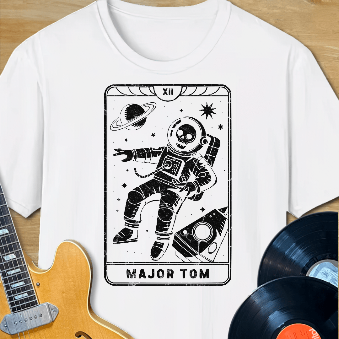 Skull Astronaut Tarot T-Shirt